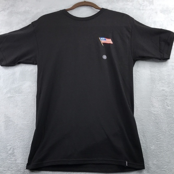 Men's HUF and Empyre Black Graphic Tee Shirt Lot Size Small - Picture 2 of 15
